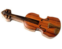 Violin - Secret Wooden Puzzle Box-SB1070