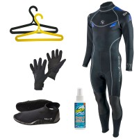 新品未使用sea×me wetsuit «BLARETTE» Women's Ocean Ramsey Axis X Front Zip Full Wetsuit 4/3mm