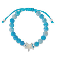 アクセサリー Vintage Stone Beads Bracelet Natural Stone Beads A-Z Letters Bracelet Women Men Couples