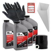 Factory Racing Parts SAE 10W-40 Full Synthetic 3 Quart Oil