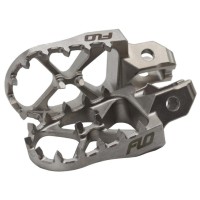 FLO Stainless Steel Foot Pegs YAMA | MojoMotoSport.com