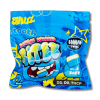 【Bee】ダイアモンド×ハチバック 青×9セット bitez-transparent-baggy-br-0-