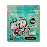 BITEZ XL - Delta-8 + Delta-9 + THCP 4000MG Gummies - Blue Hawaii