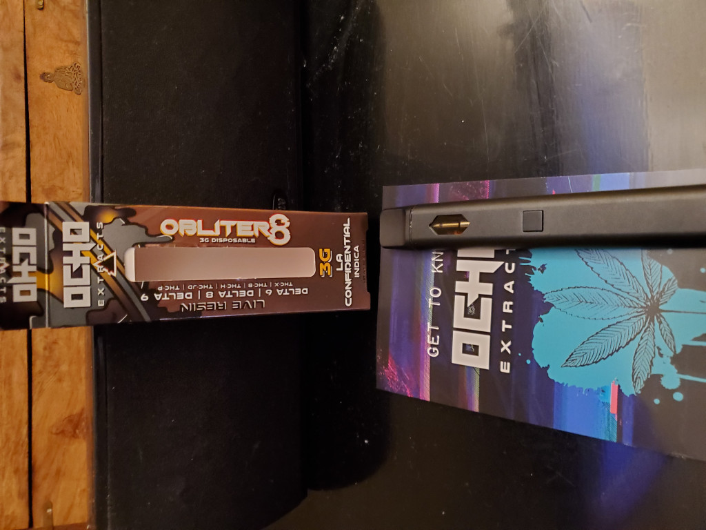 Obliter8 3g Live Resin Disposable LA Confidential – Ocho Extracts