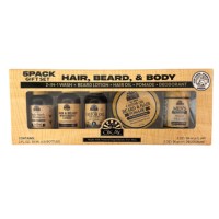 OKAY MEN'S 5 PACK GIFT SET- HAIR, BEARD & BODY
