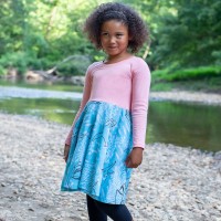 strapless open back dress Sharks Fold-Over Dress by Eva Rose 3X-Large main image 1