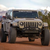 DV8 Mid-Width FS-7 Front Bumper, 2007-24 Jeep JK/JL/JT