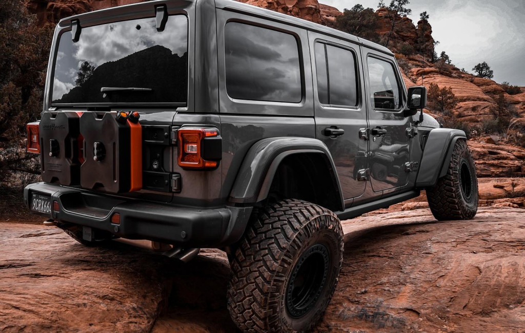 Jeep JL Wrangler Bak-Pax Spare Tire Delete Kit by Rebel Off Road