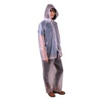小物 sulvam rain coat West Chester 4148 PVC Polyester Raincoat - Small, Safety